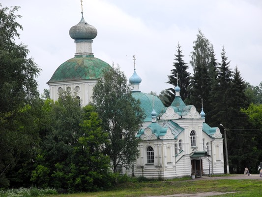 Вид на Успенский мужской монастырь из окон музея Н.А. Римского-Корсакова. 6. Вид на Успенский мужской монастырь из окон музея Н.А. Римского-Корсакова.JPG